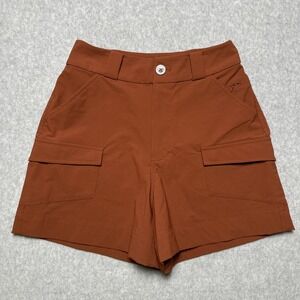 Alder Take a Hike Short 2.0‎ in Burnt Orange Clay Size XS High Rise 4"